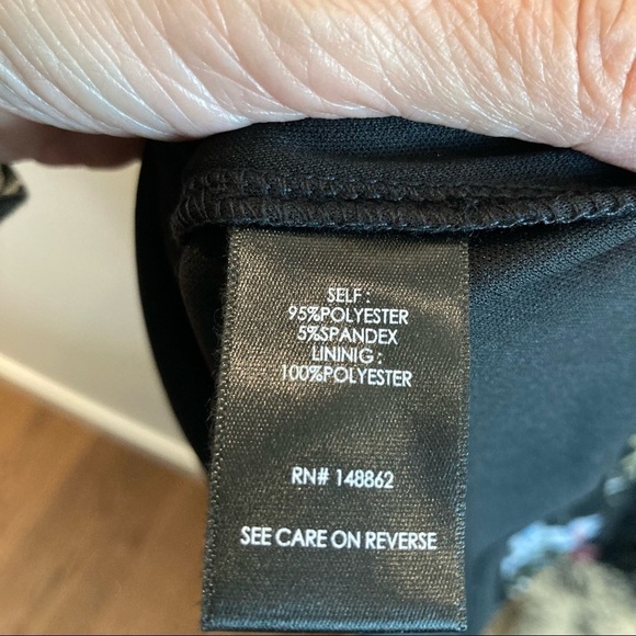 TORRID Sz 3 Floral Mesh Overlay Fully Lined Sleeveless  Midi Dress - Picture 11 of 13